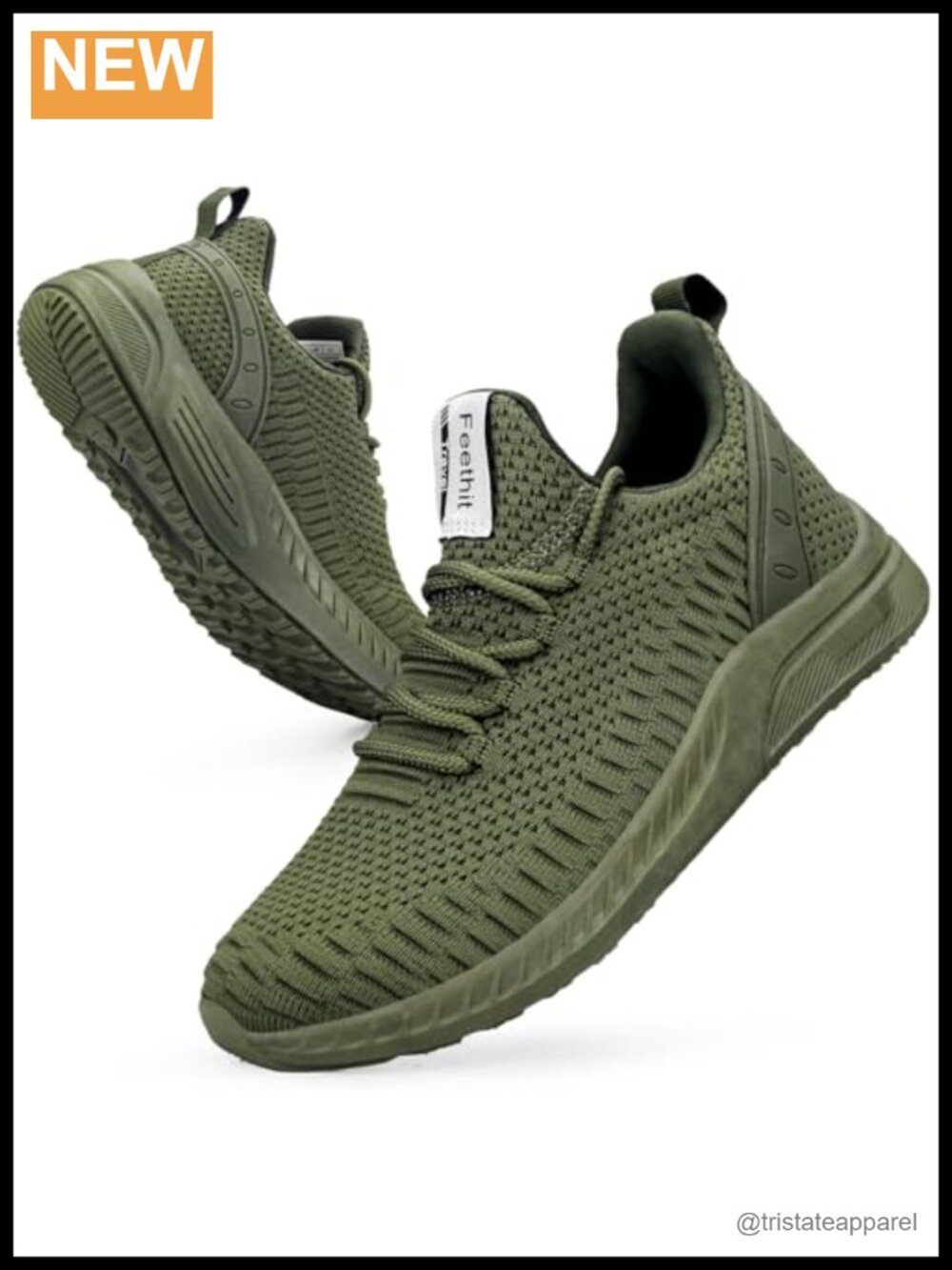 Feethit Women's Slip On Running Walking Sneakers Athletic Gym Shoes